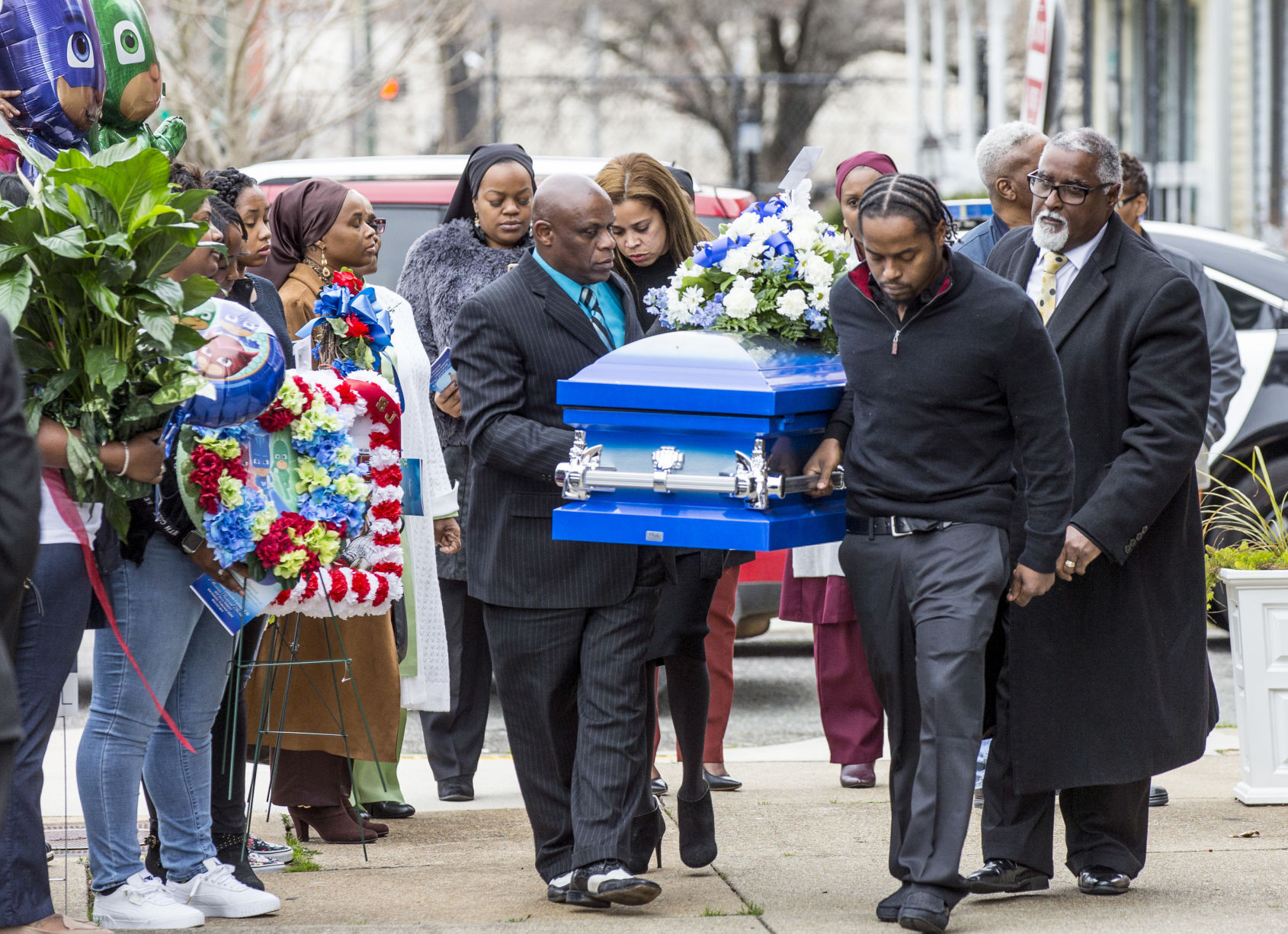 Funeral of Sharmar Hill Jr.